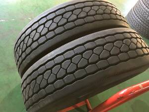 s234-4-2 ☆295/80R22.5 BS エコピアM801Ⅱ 中古2本set！ 202011製 残溝たっぷり13ｍｍ♪ k170