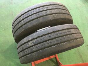 s360-4-3 ☆225/60R17.5 中古2本♪ ヨコハマ LT151R 残溝9～8ｍｍ 2020年製 k70