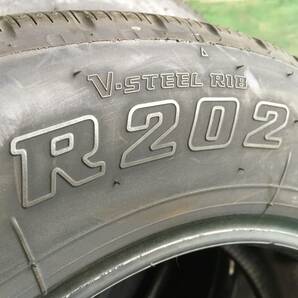 s378-4-4 ☆205/65R16 BS R202 中古4本セット！ 2022年製 中古ブリヂストンタイヤ♪ k120の画像9