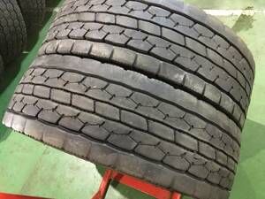 s290-4-3 ☆245/70R19.5 中古2本♪ ダンロップ エナセーブ SP688 残溝9ｍｍ 2017/2021年製 　k80