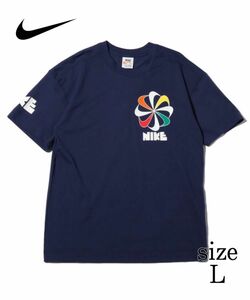 ★希少★NIKE 風車ロゴ Tシャツ ゴツナイキ 70s 復刻 L ビンテージ 半袖Tシャツ