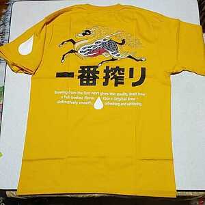 新品 非売品 キリンビール 一番搾り KIRIN 麒麟麦酒 Ｔシャツ Ｌサイズ 柄違い