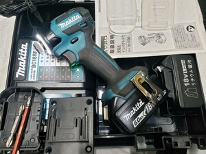  Petit-custom freebie many have battery 2 piece Makita TD173 actual work 18V rechargeable impact driver inspection ) drill circle noko Thunder DIY multi tool 