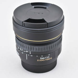 ★美品★SIGMA シグマ 8mm F3.5 EX DG CIRCULAR FISHEYE Nikon ニコン用マウント 魚眼レンズ の画像2