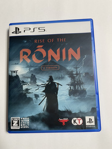 中古美品 PS5 Rise of the Ronin Z version 早期購入封入特典 プロダクトコード未使用