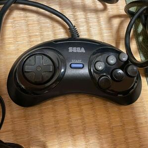 SEGA メガドライブ MEGA-CD 本体 箱無 MD 動作確認済みの画像5