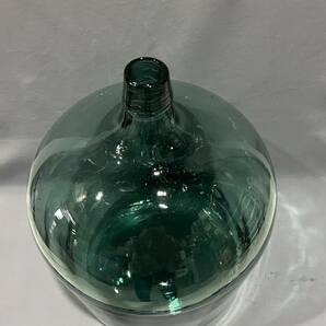 レトロ デミジョンボトル ガラス瓶 硝子瓶 ガラスボトル ヴィンテージ インテリア 置物 ディスプレイ フラワーベースの画像4
