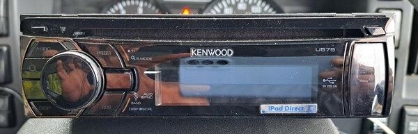 中古 KENWOOD 1DIN U575NN 日産車用ハーネス