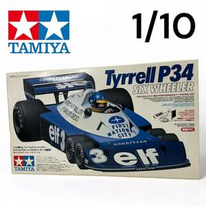  Tamiya 1/10 электрический RC Formula 1 гоночный автомобиль Tyrrell P34 Schic spo i-la-(6 колесо машина ) пластиковая модель 