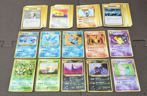 大量　旧裏のみ　60枚　ポケモンカード 旧裏　キラ ポケカ　ヘルガー　カメックス　Pokmon　Card　old　buck 旧裏面