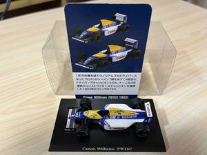 ★■稀少　アオシマ　1/64　キャノンウイリアムズ　FW15C　1993　＃2　タバコ■★