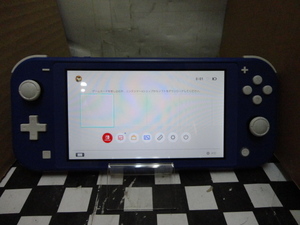 m9969 中古 ニンテンドースイッチライト本体のみ ブルー 動作確認済み NINTENDO SWITCH Lite