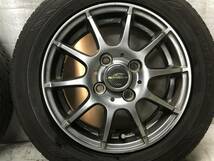 A-TECH SCHNEDER エーテックシュナイダー 13インチ アルミホイール 13×4.00B ET42 PCD 100 4H タイヤ 155/65R13 ワゴンR ムーヴ ライフ 等_画像7