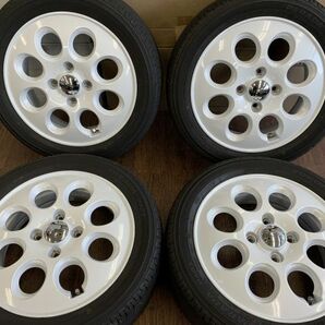 美品！§ララパーム 14X4.5J+45 100-4H パラダ 165/55R14 95/93N(165/55-14)軽トラ 軽バン アトレー ハイゼット エブリィ NV100 スクラムの画像1