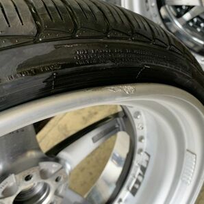 ★売切★ファブレス LM5 22XF:9J+38/R:9.5J+30 114.3-5H デュラターン 245/30R22(245/30-22)現状 深リム アルファード/ヴェルファイアの画像6