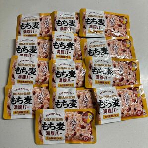 UHA味覚糖 もち麦満腹バー 十六雑穀プラス【13個】
