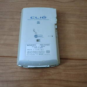 SONY CLIE PEG-N700C本体メモリーステック32MB付作動未確認品の画像2