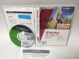 【同梱OK】 McAfee スマートセキュリティ 2011 ■ Windows XP / Vista / 7 ■ セキュリティ対策ソフト ■ ジャンク品