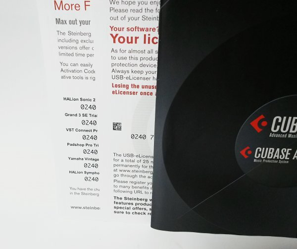 同梱OK】 CUBASE 7.5 □ 音楽制作ソフト □ DTM / DAW 同梱OK】 CUBASE 7.5 □ 音楽制作ソフト □ DTM / DAW