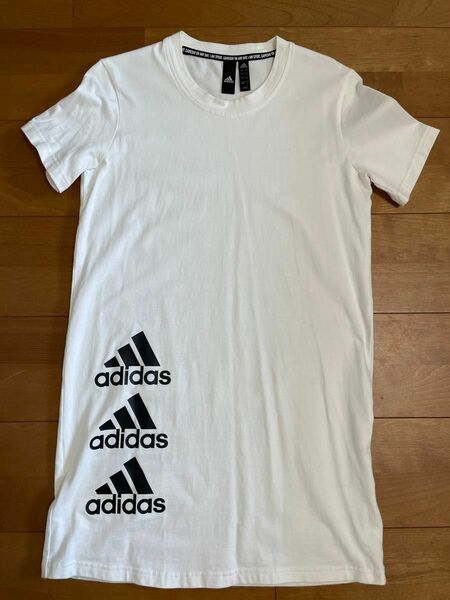 adidas アディダス Tシャツ 半袖 白 ホワイト 半袖Tシャツ