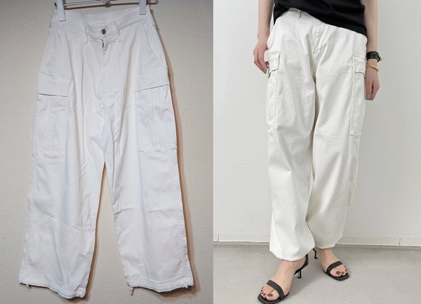 L'Appartement アパルトモン GOOD GRIEF!/グッドグリーフ 2023SS CARGO PANTS カーゴパンツ Mサイズ 新品ですが若干の汚れあり TP