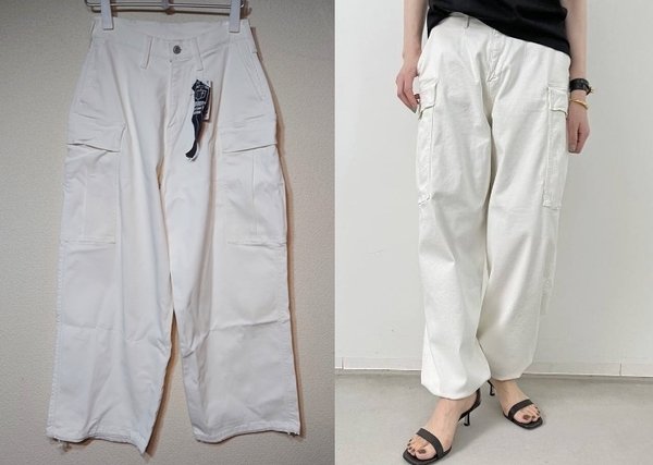 L'Appartement アパルトモン GOOD GRIEF!/グッドグリーフ 2023SS CARGO PANTS カーゴパンツ Sサイズ 新品ですが若干の汚れあり TP