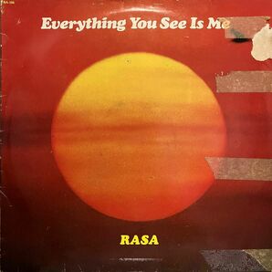 ジャケ難・美盤【LP】RASA / EVERYTHING YOU SEE IS