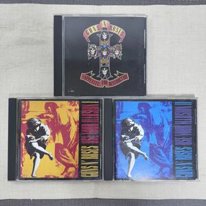 中古 CD Guns N' Roses 3本セット Guns N' Roses ガンズ・アンド・ローゼズ Appetite for Destruction Use Your Illusion I II