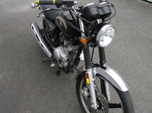 ヤマハ　YB125SP　黒　9378ｋｍ プチカスタム　京都より_画像5