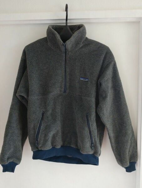 パタゴニア フリース ハーフ ジップアップ 90s patagonia グレー