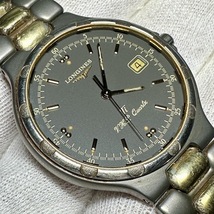 LONGINES　ロンジン　Conquest　コンクエスト　V.H.P　25808756　チタン　コンビ　クォーツ　稼働品_画像6