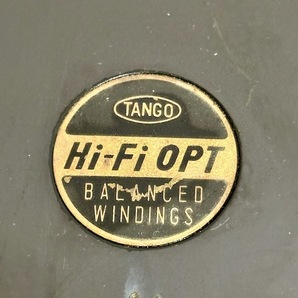 TANGO magnetic Shield 真空管アンプ Hi-Fi OPT BARANCED WINDINGS アンプ 音楽 動作未確認の画像9