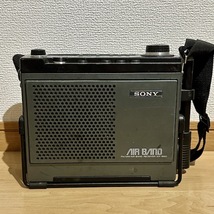 SONY ソニー ICF-8650 FM MW AIR BAND レシーバー ラジオ アンティーク レトロ 動作未確認_画像9