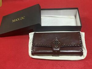 MAX.DC 長財布　箱付き　ブラウン　272ー2ー10