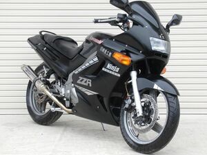 茨城 実働 現状 Kawasaki ZZR250 EX250H custom After-market マフラー ZZR 250 忍者 ニンジャ popularのSoarer ツーリング