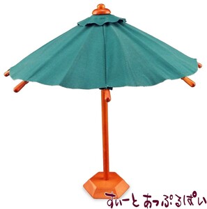  miniature roita- porcelain green. garden parasol RP1814-2 doll house for 