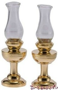  click post possible miniature kerosin lamp non lighting 2 pcs set IM65429 doll house for 