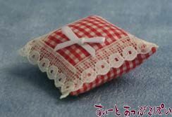  click post possible miniature silver chewing gum cushion 2 piece set SAD2478 doll house for 