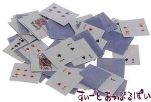  click post possible miniature playing cards card only IM65253 doll house for 