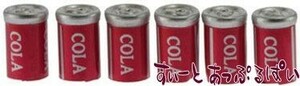  click post possible miniature Cola can 6 pcs set IM65468 doll house for 