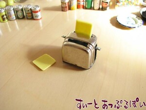  click post possible miniature toaster plain bread 2 sheets attaching ID10053 doll house for 