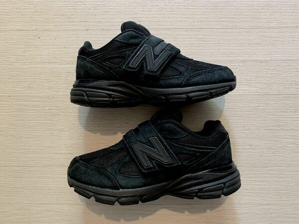 キッズ new balance スニーカー m990 bb4 トリプルブラック 990 v4 v5 v6 992 993 iv990 bk6 gl6 17cm 17.5