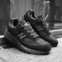 27.5 new balance m992ea 992 black トリプルブラック 993 990 m992eb m992gr スニーカー 27.5cm_画像1