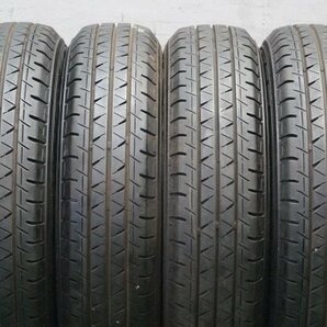 ★送料無料★ ヨコハマ ブルーアースVAN RY55 155/80R14 88/86N 2021年製 バリ山 4本セット プロボックス サクシードの画像1