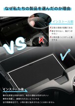 トヨタ 新型 プリウス 60系 ドアポケットマット インテリアラバーマット 2023年1月~現行 　レッド色_画像3