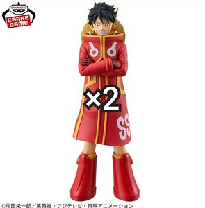 2個セット　ワンピース DXF～THE GRANDLINE SERIES～　エッグヘッド MONKEY.D.LUFFY　ルフィ　フィギュア　