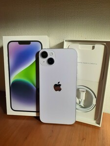 iPhone 14 Plus パープル 128GB SIMフリー　展示品　