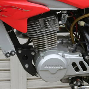 HONDA XR100モタード(HD13)改115cc ヨシムラチタンマフラー カスタム レッド 最終型 綺麗 神奈川県 税込み 即決 追加画像ありの画像9