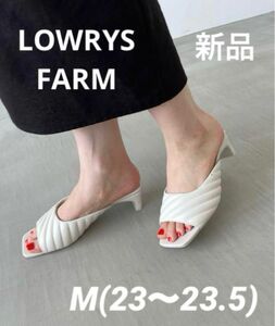 【LOWRYS FARM】 パフミュール　Mサイズ