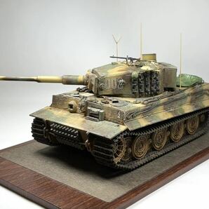 ☆完成品☆ タコム 1/35 ドイツ重戦車 タイガー Ⅰ 後期型 指揮車タイプ    ティーガーの画像3